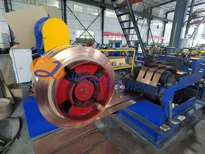 Garisan slitt lembaran tembaga